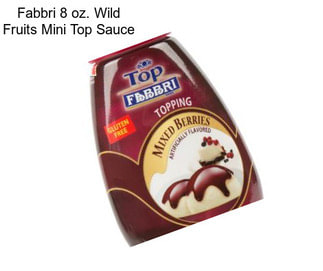 Fabbri 8 oz. Wild Fruits Mini Top Sauce