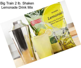 Big Train 2 lb. Shaken Lemonade Drink Mix