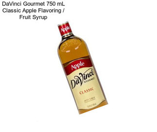 DaVinci Gourmet 750 mL Classic Apple Flavoring / Fruit Syrup