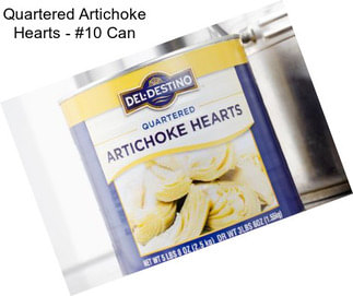 Quartered Artichoke Hearts - #10 Can