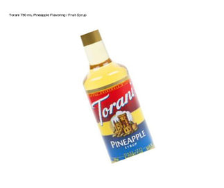 Torani 750 mL Pineapple Flavoring / Fruit Syrup