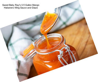 Sweet Baby Ray\'s 0.5 Gallon Mango Habanero Wing Sauce and Glaze