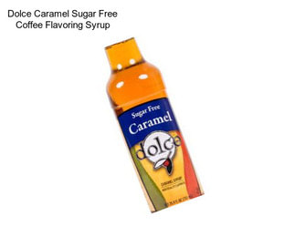 Dolce Caramel Sugar Free Coffee Flavoring Syrup