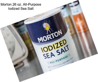 Morton 26 oz. All-Purpose Iodized Sea Salt