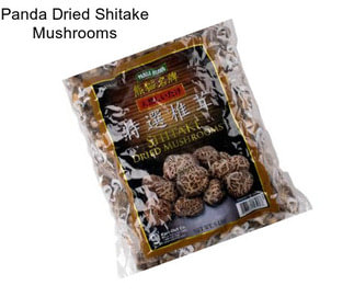 Panda Dried Shitake Mushrooms