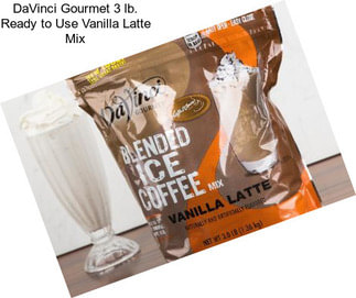 DaVinci Gourmet 3 lb. Ready to Use Vanilla Latte Mix