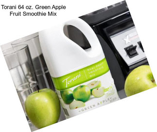 Torani 64 oz. Green Apple Fruit Smoothie Mix