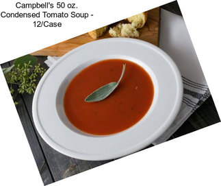 Campbell\'s 50 oz. Condensed Tomato Soup - 12/Case