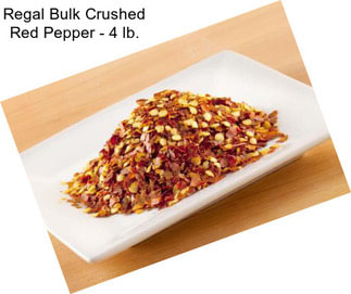 Regal Bulk Crushed Red Pepper - 4 lb.