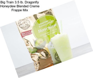 Big Train 3.5 lb. Dragonfly Honeydew Blended Creme Frappe Mix