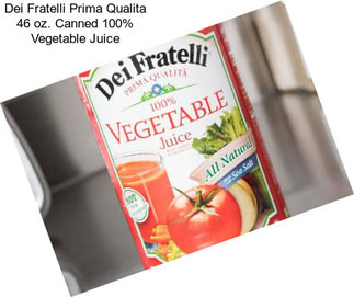 Dei Fratelli Prima Qualita 46 oz. Canned 100% Vegetable Juice