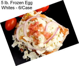 5 lb. Frozen Egg Whites - 6/Case