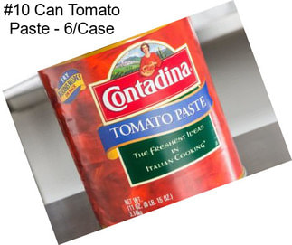 #10 Can Tomato Paste - 6/Case