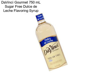 DaVinci Gourmet 750 mL Sugar Free Dulce de Leche Flavoring Syrup