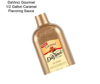 DaVinci Gourmet 1/2 Gallon Caramel Flavoring Sauce