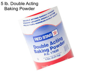 5 lb. Double Acting Baking Powder