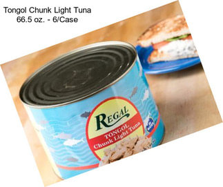 Tongol Chunk Light Tuna 66.5 oz. - 6/Case