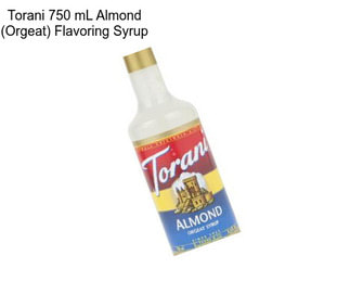 Torani 750 mL Almond (Orgeat) Flavoring Syrup