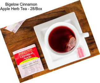 Bigelow Cinnamon Apple Herb Tea - 28/Box