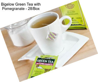 Bigelow Green Tea with Pomegranate - 28/Box