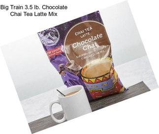 Big Train 3.5 lb. Chocolate Chai Tea Latte Mix