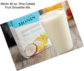 Monin 46 oz. Pina Colada Fruit Smoothie Mix