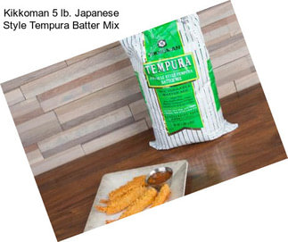 Kikkoman 5 lb. Japanese Style Tempura Batter Mix