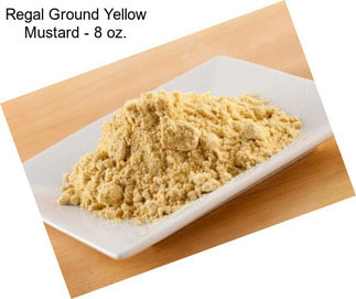 Regal Ground Yellow Mustard - 8 oz.