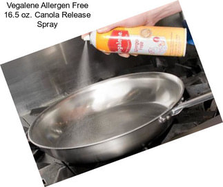 Vegalene Allergen Free 16.5 oz. Canola Release Spray