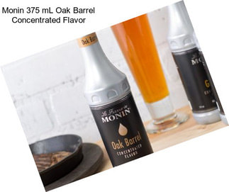 Monin 375 mL Oak Barrel Concentrated Flavor