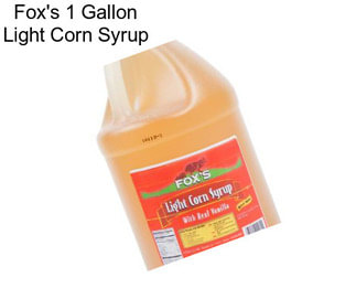 Fox\'s 1 Gallon Light Corn Syrup