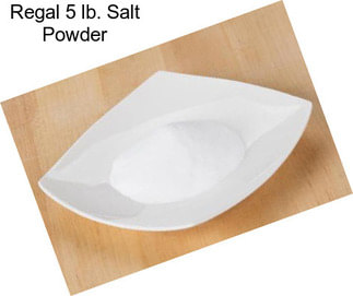 Regal 5 lb. Salt Powder