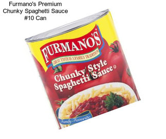 Furmano\'s Premium Chunky Spaghetti Sauce #10 Can