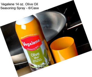 Vegalene 14 oz. Olive Oil Seasoning Spray - 6/Case