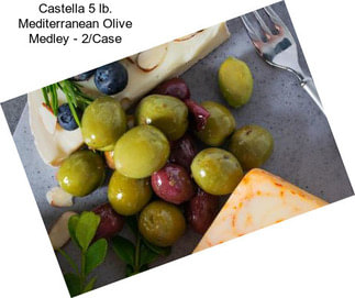 Castella 5 lb. Mediterranean Olive Medley - 2/Case