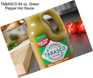 TABASCO 64 oz. Green Pepper Hot Sauce