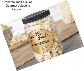 Grandma Jack\'s 32 oz. Gourmet Jalapeno Popcorn