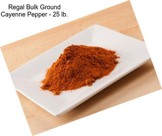 Regal Bulk Ground Cayenne Pepper - 25 lb.