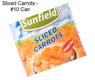 Sliced Carrots - #10 Can