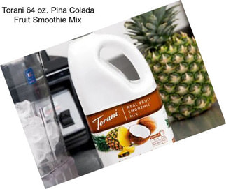 Torani 64 oz. Pina Colada Fruit Smoothie Mix