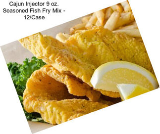 Cajun Injector 9 oz. Seasoned Fish Fry Mix - 12/Case