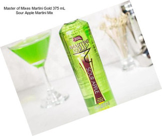 Master of Mixes Martini Gold 375 mL Sour Apple Martini Mix