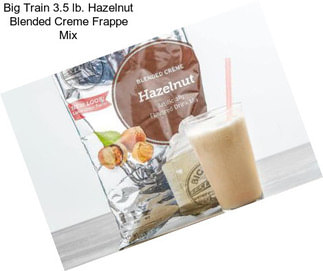 Big Train 3.5 lb. Hazelnut Blended Creme Frappe Mix