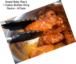 Sweet Baby Ray\'s 1 Gallon Buffalo Wing Sauce - 4/Case