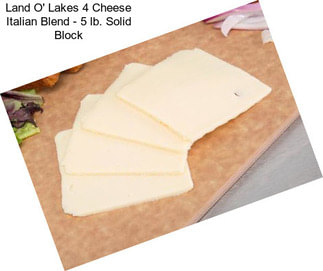 Land O\' Lakes 4 Cheese Italian Blend - 5 lb. Solid Block