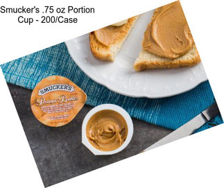 Smucker\'s .75 oz Portion Cup - 200/Case