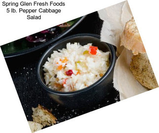Spring Glen Fresh Foods 5 lb. Pepper Cabbage Salad