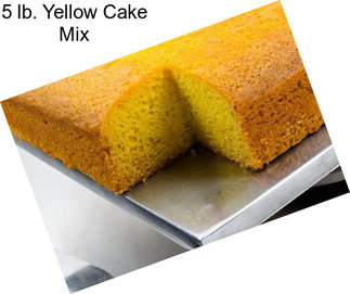 5 lb. Yellow Cake Mix