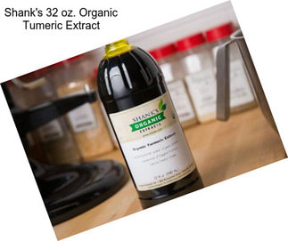 Shank\'s 32 oz. Organic Tumeric Extract