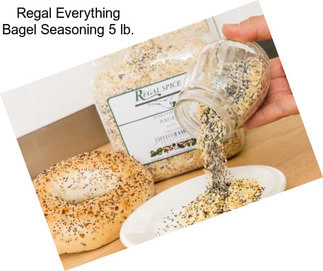 Regal Everything Bagel Seasoning 5 lb.